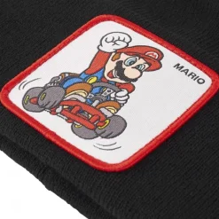 Bonnet Mario Kart Noir Capslab
