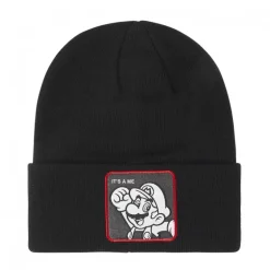 Bonnet Super Mario Noir Capslab