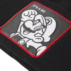 Bonnet Super Mario Noir Capslab