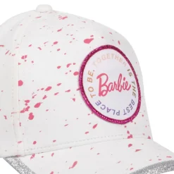 Casquette Baseball Barbie Strapback / Boucle - Blanche - Capslab