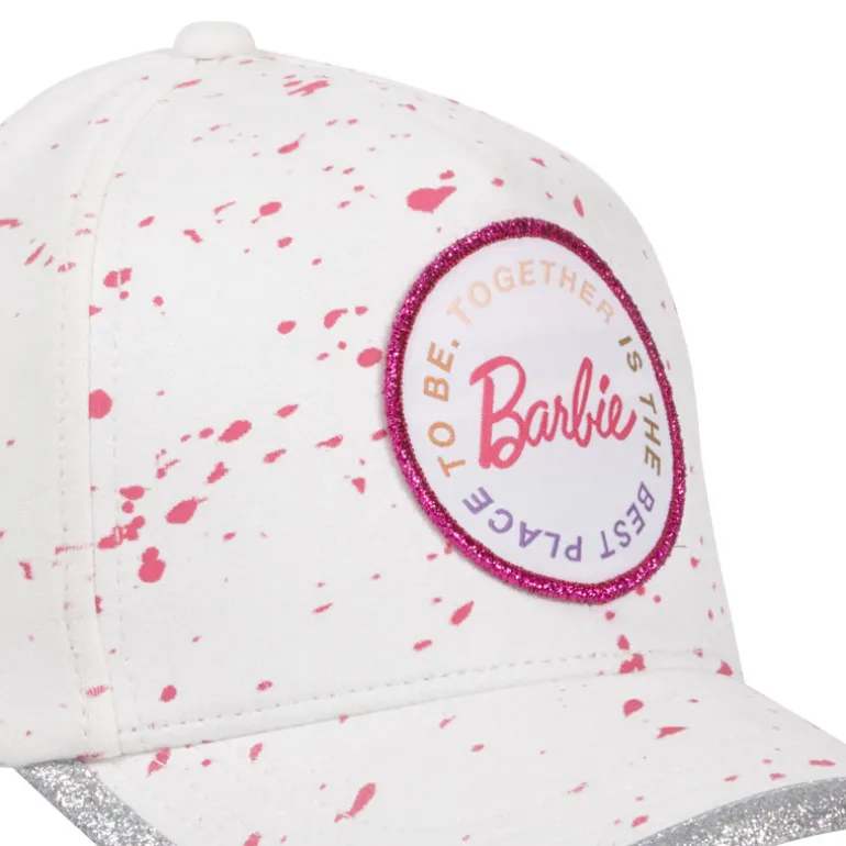 Casquette Baseball Barbie Strapback / Boucle - Blanche - Capslab