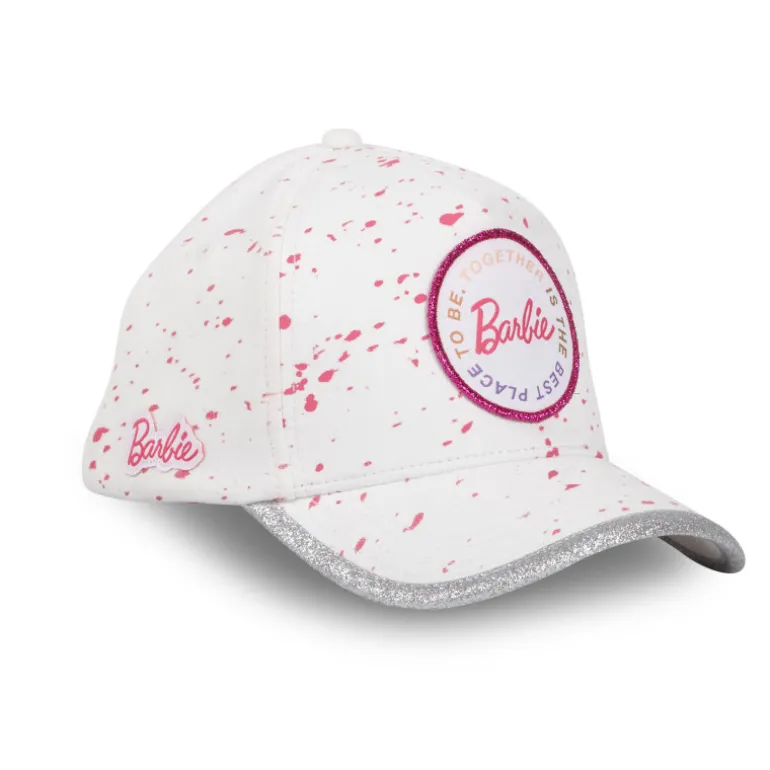 Casquette Baseball Barbie Strapback / Boucle - Blanche - Capslab