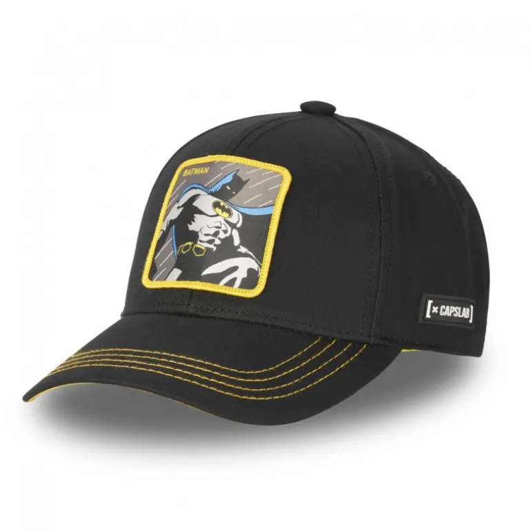 Casquette Baseball Dc Comics Batman Boucle Noir Capslab