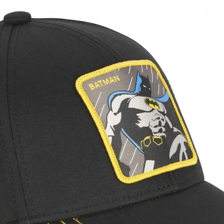 Casquette Baseball Dc Comics Batman Boucle Noir Capslab
