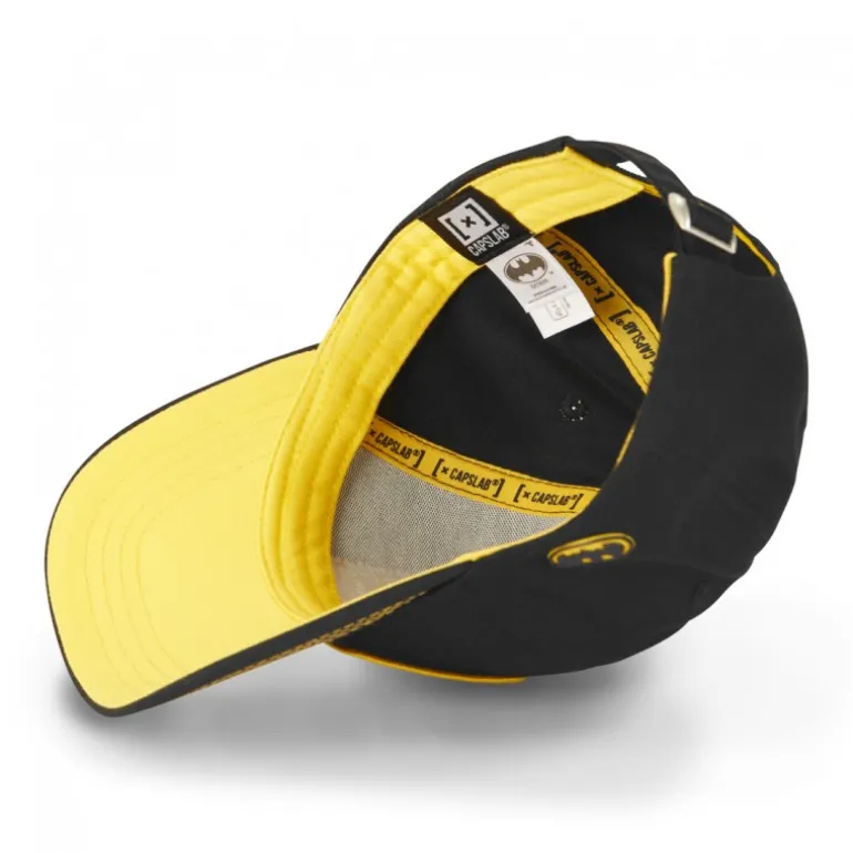 Casquette Baseball Dc Comics Batman Boucle Noir Capslab