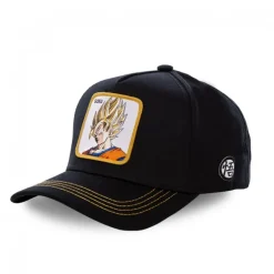 Casquette Baseball Dragon Ball Z Goku Snapback Noir Capslab