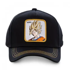 Casquette Baseball Dragon Ball Z Goku Snapback Noir Capslab