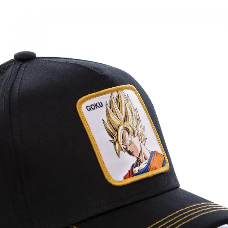 Casquette Baseball Dragon Ball Z Goku Snapback Noir Capslab