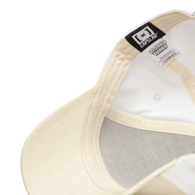 Casquette Baseball Looney Tunes Daffy Duck Snapback Beige - Capslab