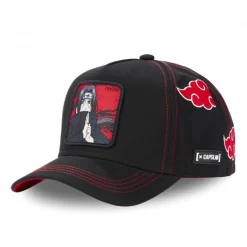 Casquette Baseball Naruto Shippuden Itachi Snapback Noir Capslab