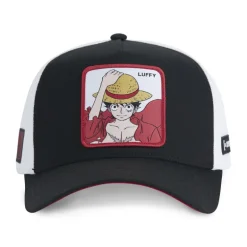 Casquette Baseball One Piece Luffy Snapback - Noire - Capslab