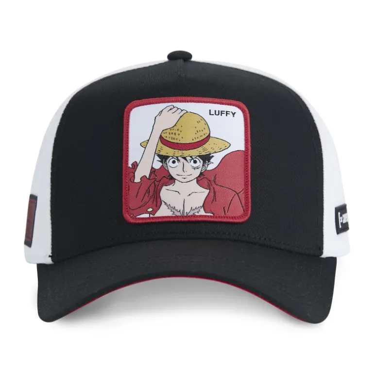 Casquette Baseball One Piece Luffy Snapback - Noire - Capslab