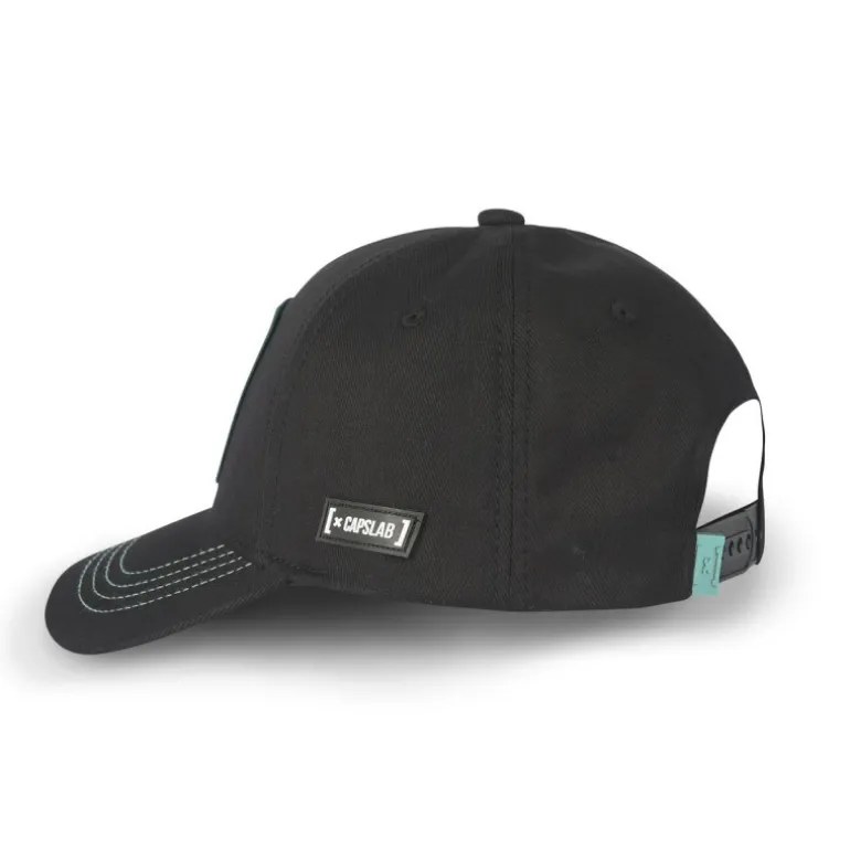 Casquette Baseball Peanuts Snoopy Snapback Noir Capslab