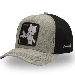 Casquette Baseball Pokemon Mewto Snapback Grise - Capslab