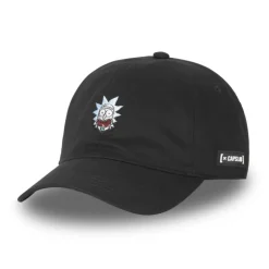 Casquette Baseball Rick And Morty Boucle Noir Capslab