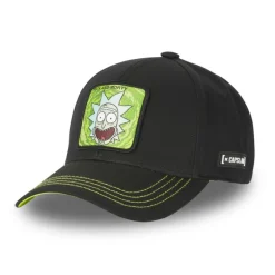 Casquette Baseball Rick And Morty Boucle Noir Capslab