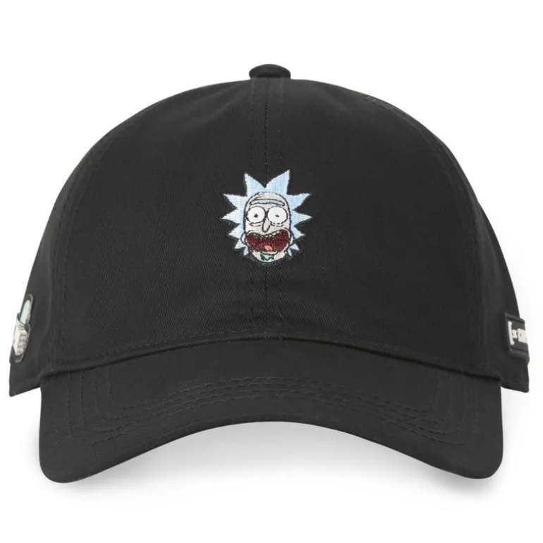 Casquette Baseball Rick And Morty Boucle Noir Capslab
