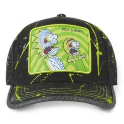 Casquette Baseball Rick And Morty Boucle Noir Capslab