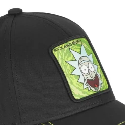 Casquette Baseball Rick And Morty Boucle Noir Capslab