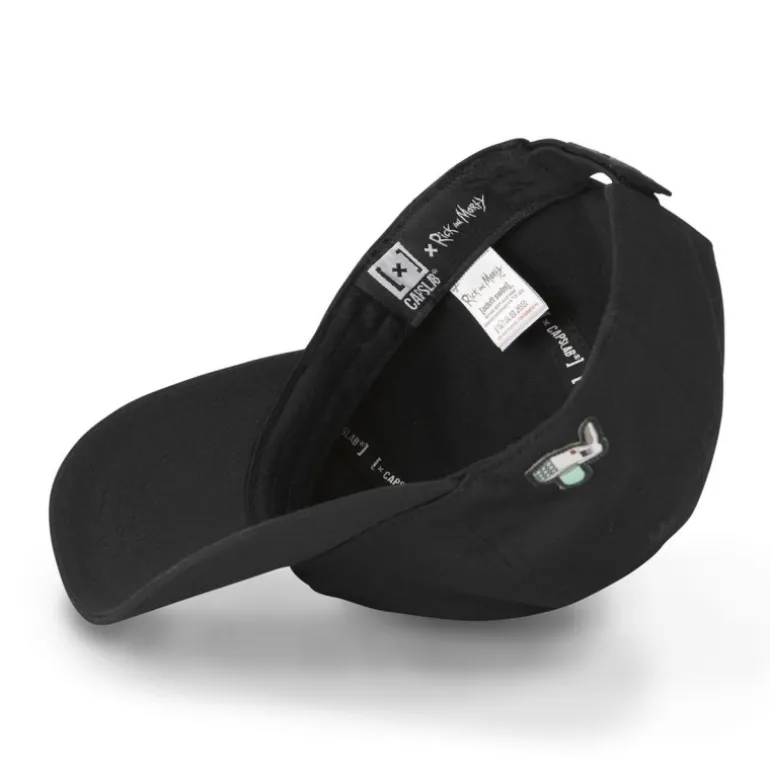 Casquette Baseball Rick And Morty Boucle Noir Capslab