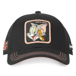 Casquette Baseball Tom And Jerry Boucle Noir Capslab