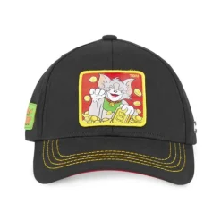Casquette Baseball Tom And Jerry Snapback Noir Capslab