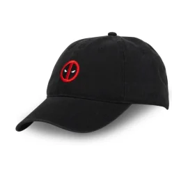 Casquette Dad cap Marvel Deadpool Strapback / Boucle - Noire - Capslab