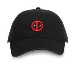 Casquette Dad cap Marvel Deadpool Strapback / Boucle - Noire - Capslab