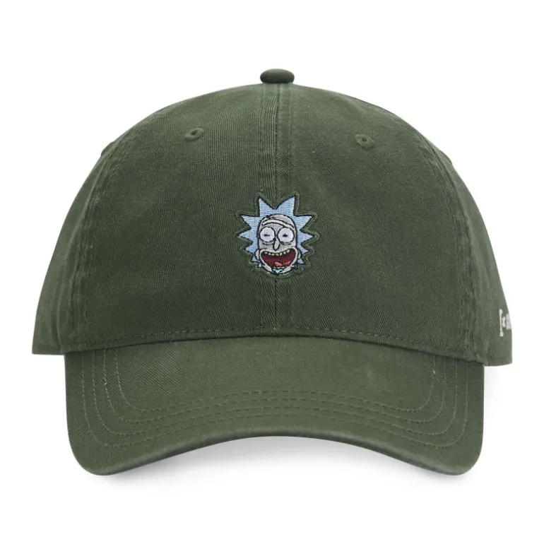 Casquette Dad cap Rick And Morty Strapback / Boucle - Verte - Capslab