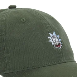Casquette Dad cap Rick And Morty Strapback / Boucle - Verte - Capslab