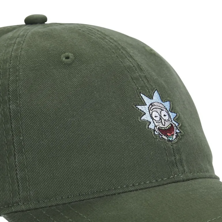 Casquette Dad cap Rick And Morty Strapback / Boucle - Verte - Capslab