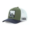 Casquette enfant Trucker Naruto Shippuden Kakashi Snapback - Verte - Capslab