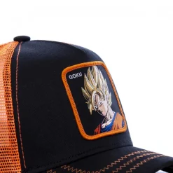 Casquette enfant Trucker Dragon Ball Z Goku Snapback Noir Capslab