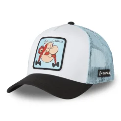 Casquette Trucker Asterix Et Obelix Snapback Bleue - Capslab