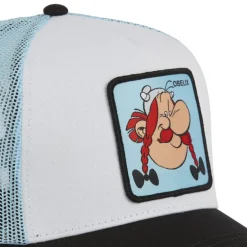 Casquette Trucker Asterix Et Obelix Snapback Bleue - Capslab