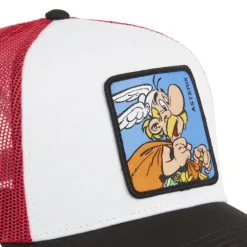 Casquette Trucker Asterix Et Obelix Snapback Rouge - Capslab