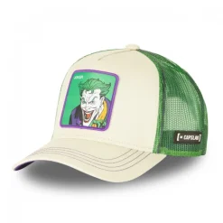 Casquette Trucker Dc Comics Joker Snapback Gris Capslab