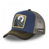 Casquette Trucker Dc Comics Batman Snapback Bleu Capslab