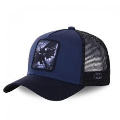 Casquette Trucker Dc Comics Batman Snapback Bleu Capslab