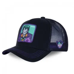 Casquette Trucker Dc Comics Joker Snapback Noir Capslab