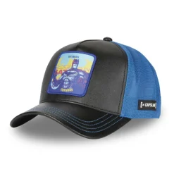 Casquette Trucker Dc Comics Batman Snapback Effet Brillant - Noire - Capslab