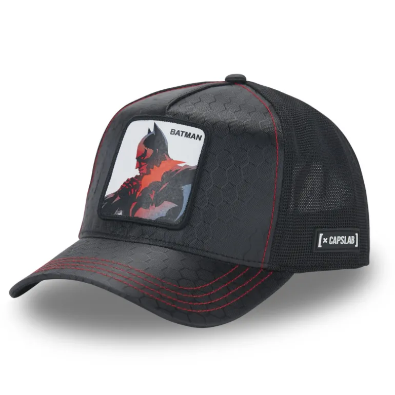 Casquette Trucker Dc Comics Batman Snapback - Noire - Capslab
