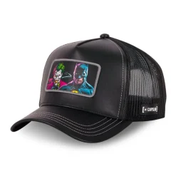 Casquette Trucker Dc Comics Batman, Joker Snapback Noire - Capslab