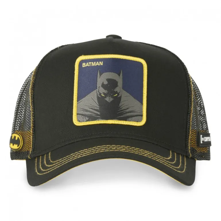 Casquette Trucker Dc Comics Batman Snapback Noir Capslab