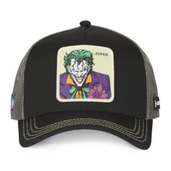 Casquette Trucker Dc Comics Joker Snapback - Noire - Capslab