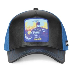 Casquette Trucker Dc Comics Batman Snapback Effet Brillant - Noire - Capslab