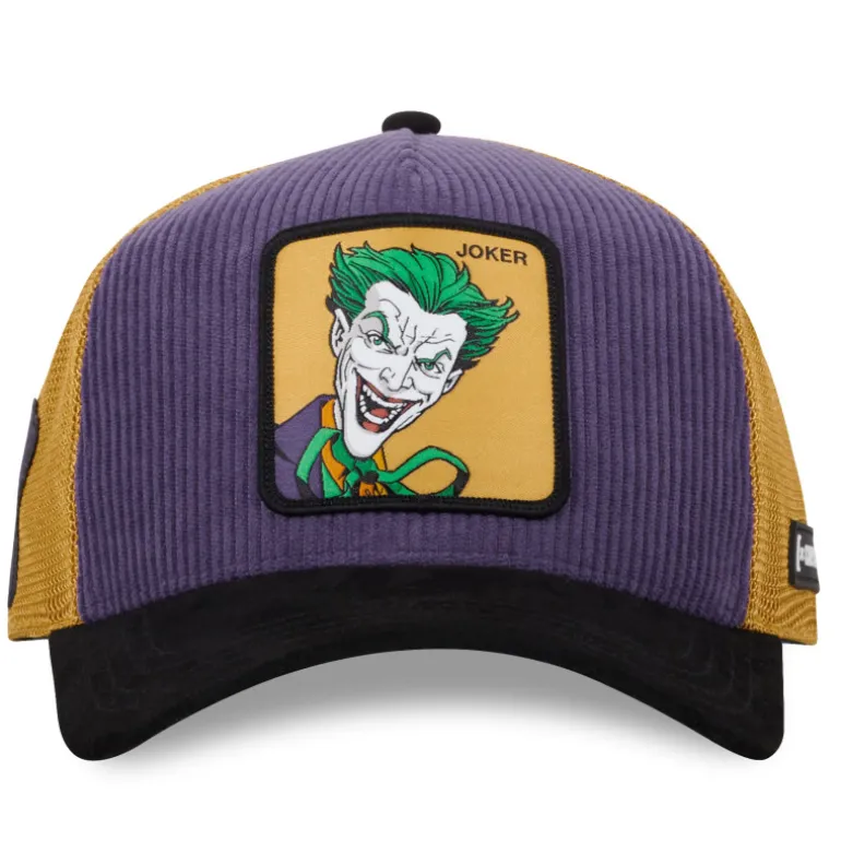 Casquette Trucker Dc Comics Joker Snapback - Violette - Capslab