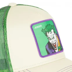 Casquette Trucker Dc Comics Joker Snapback Gris Capslab