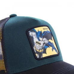 Casquette Trucker Dc Comics Batman Snapback Bleu Capslab