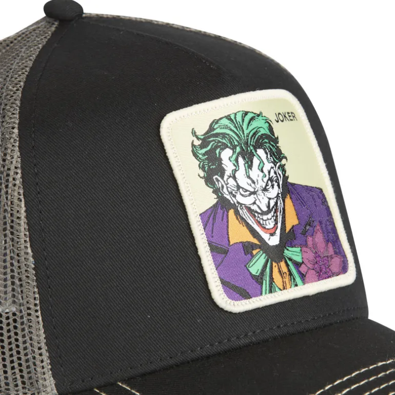 Casquette Trucker Dc Comics Joker Snapback - Noire - Capslab